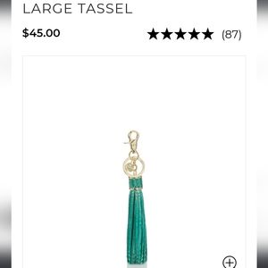 Turquoise Melbourne Tassel